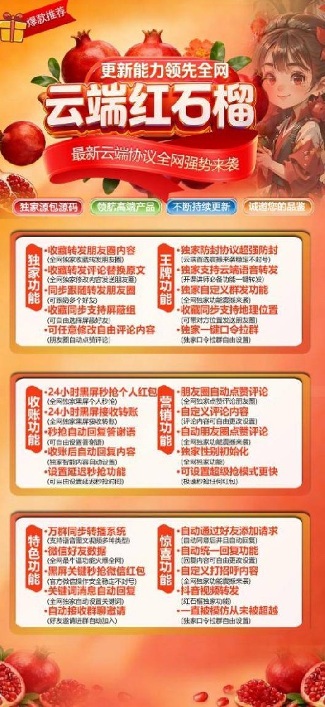 云端转发红石榴年卡激活码-云端转发软件激活码商城